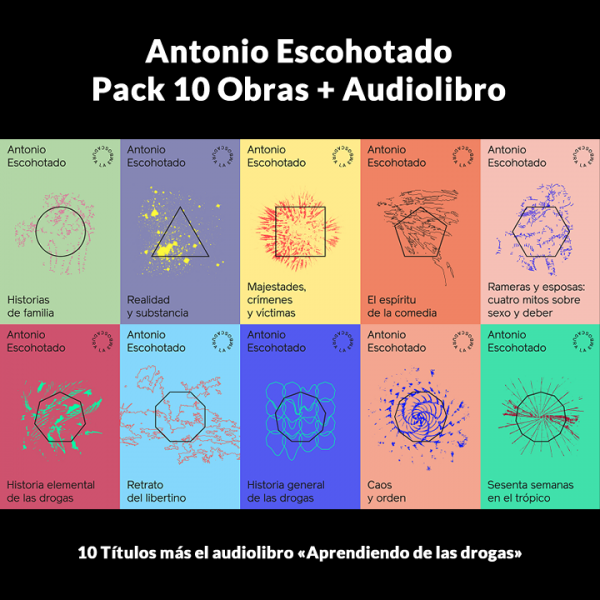 Antonio Escohotado – Pack 10 Obras + Audiolibro