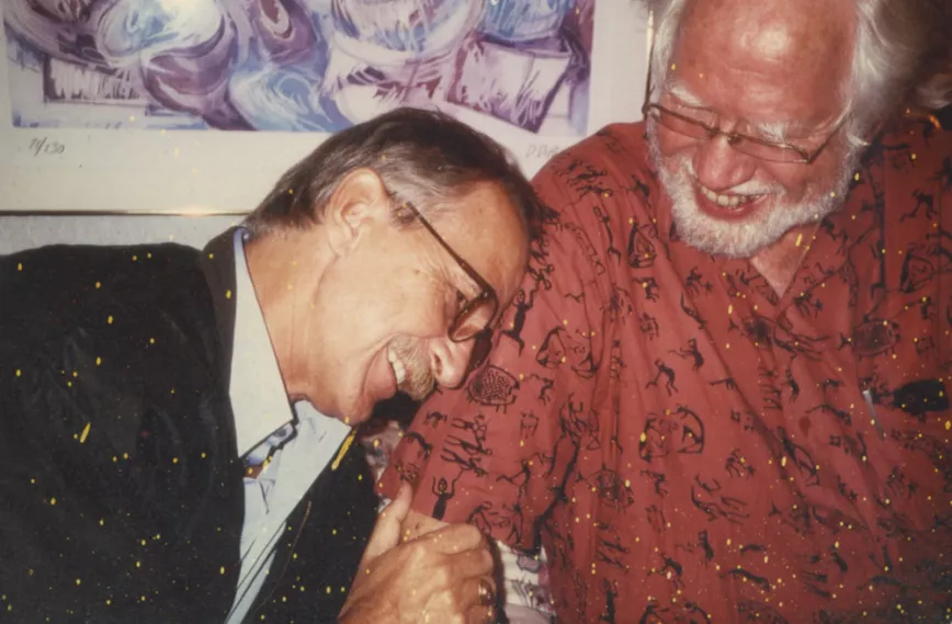 Escohotado con Shulgin.